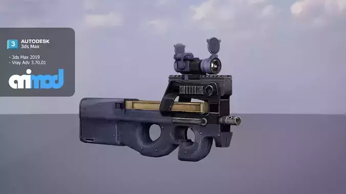 FN P90 Gun