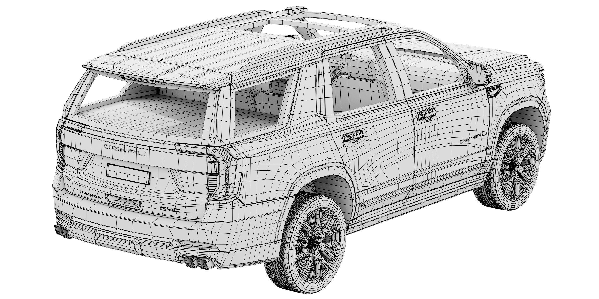 GMC Yukon Denali 2025 3D model_17
