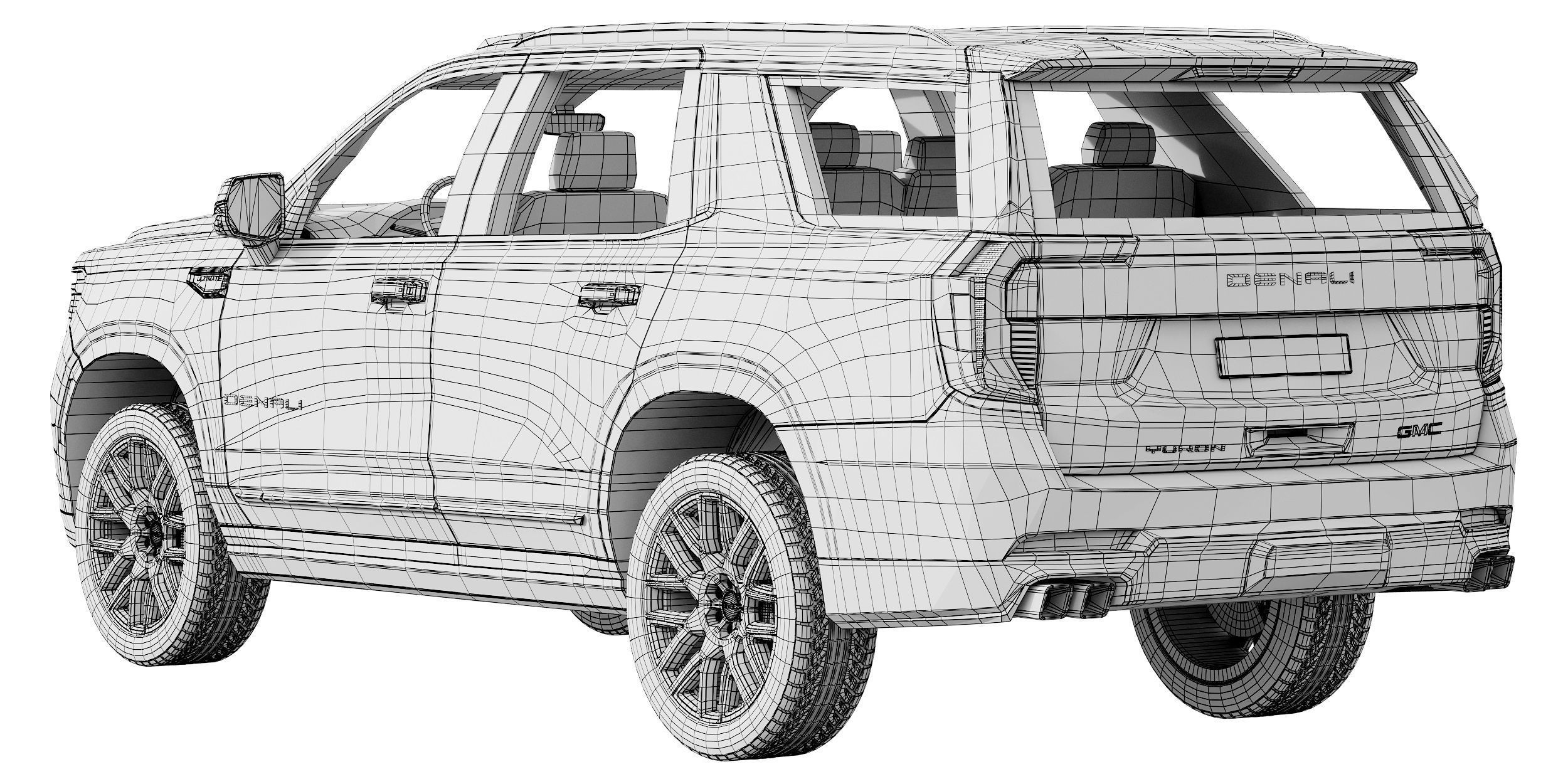 GMC Yukon Denali 2025 3D model_15