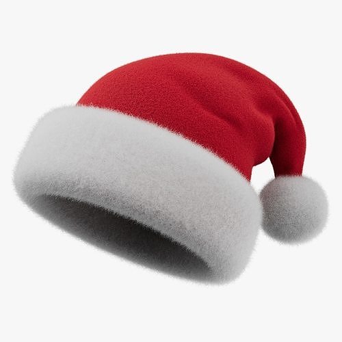 Santa hat 3D model