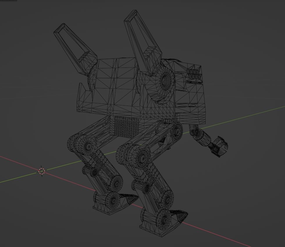 Industrial Robot Revolution Changing the Future game ready file Low-poly 3D model_5