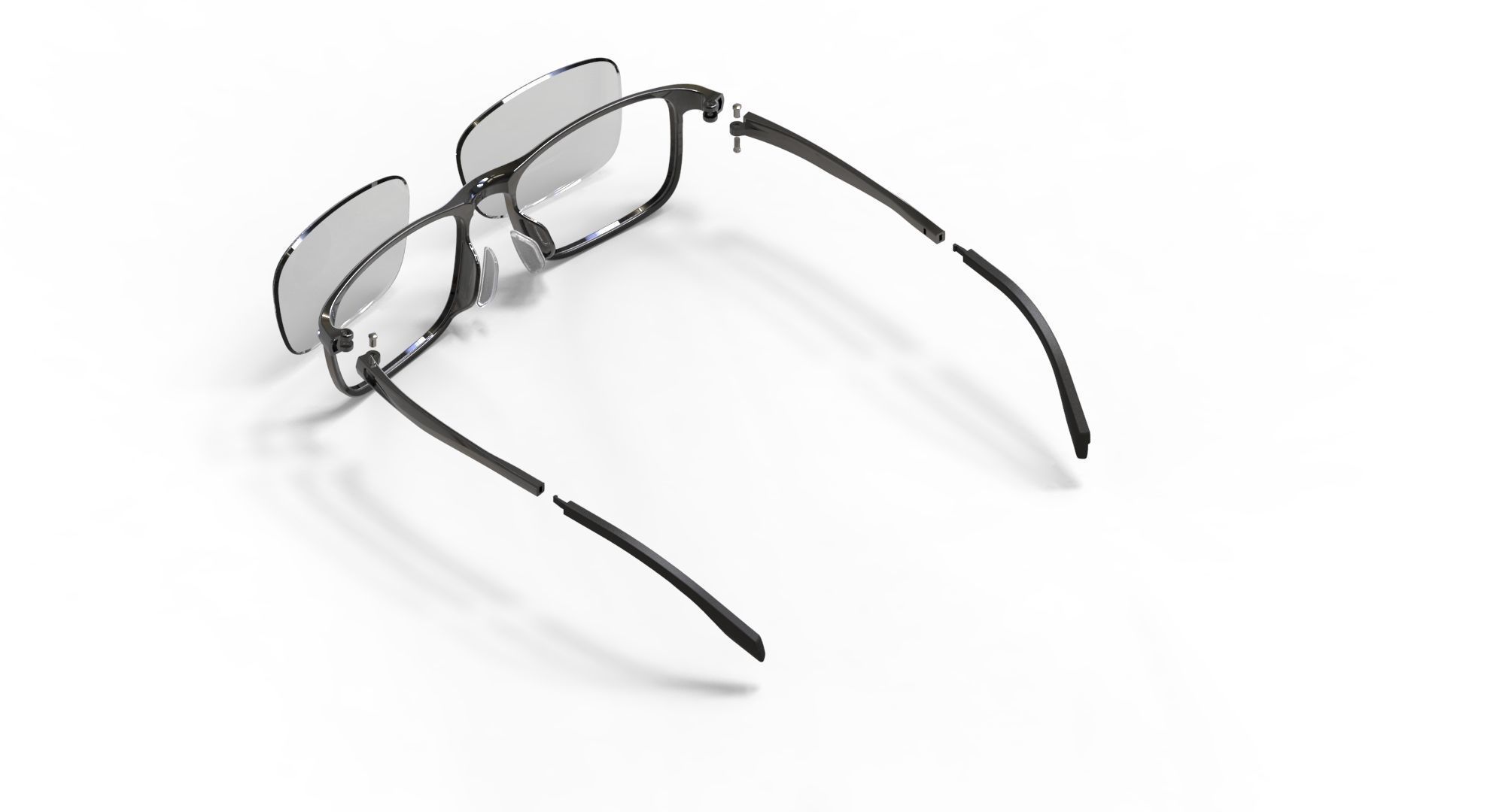 Eye Glasses 3D print model_2