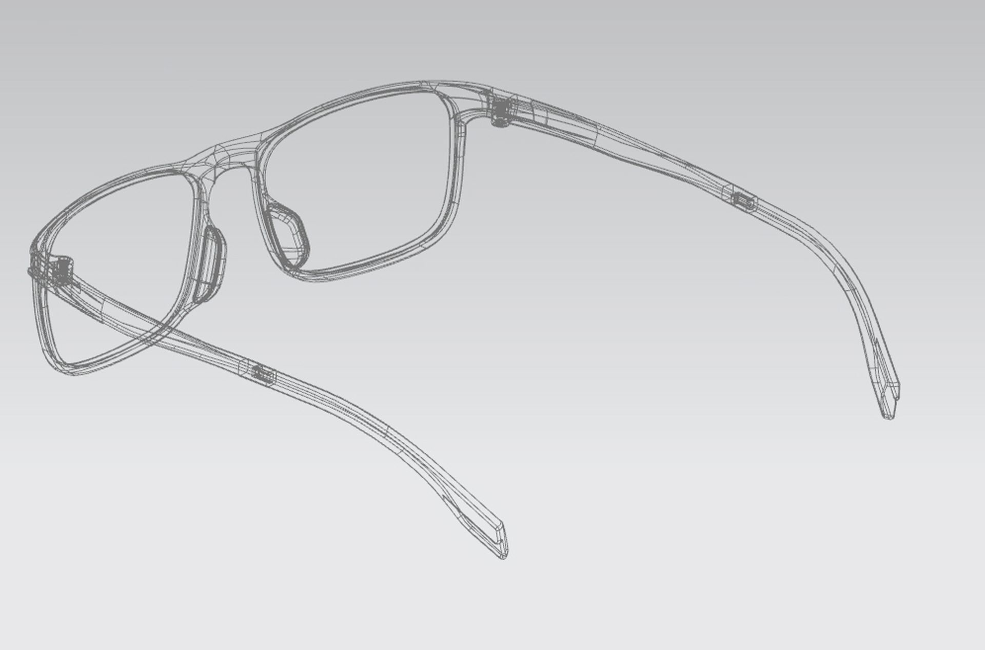 Eye Glasses 3D print model_1