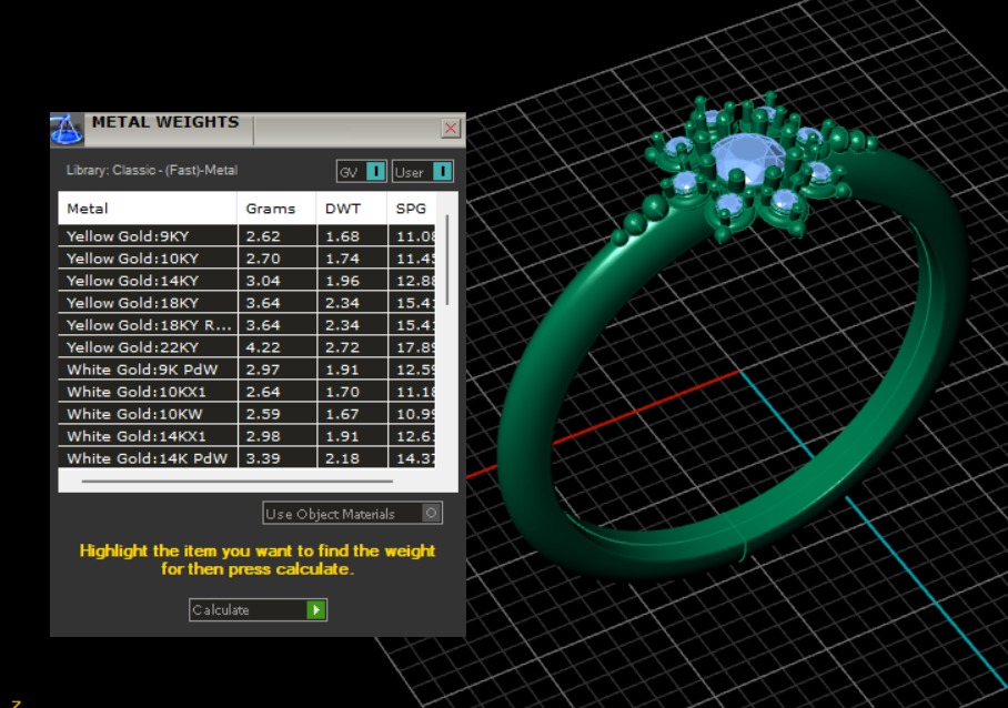 elegant diamond ring Free 3D print model_4