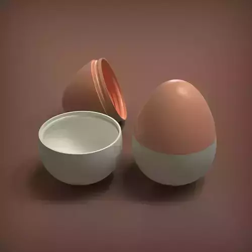 Egg Shaped Container