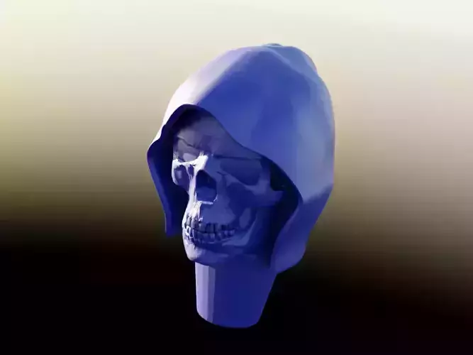 3 Floyds Zombie Ice style Skull Beer tap handle garnish