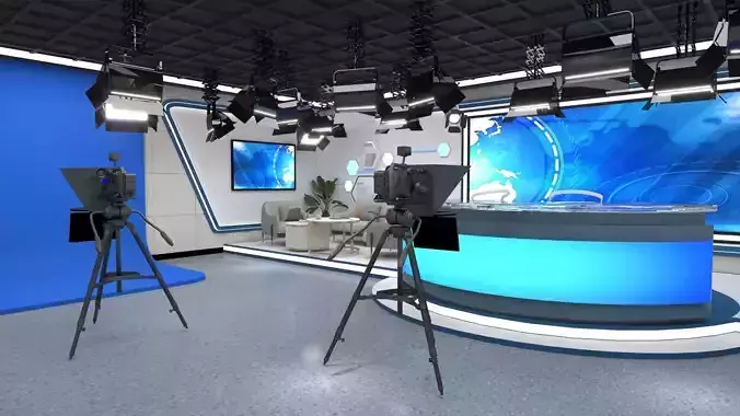 television studio 