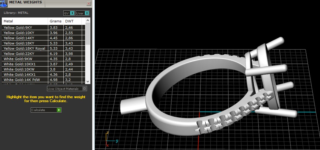 Ring N011210 3D print model_8