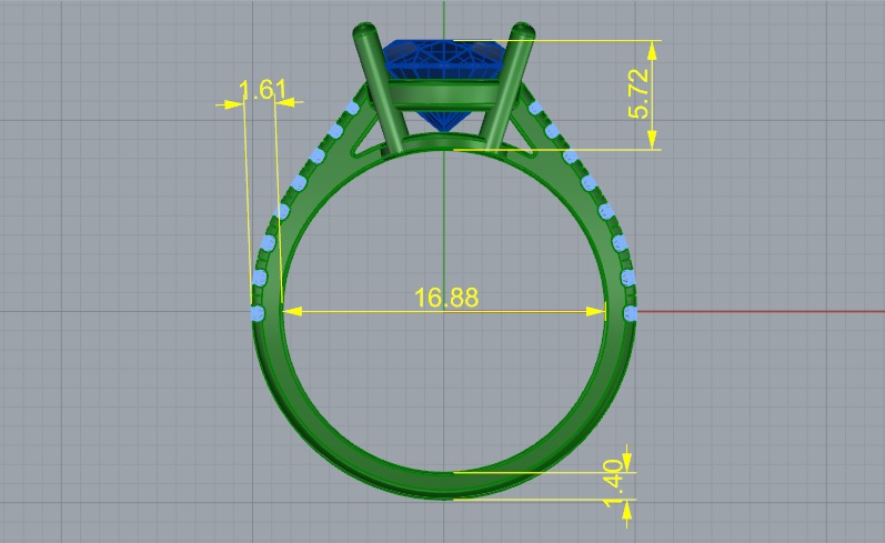 Ring N011210 3D print model_6