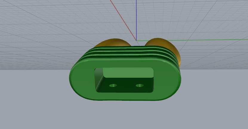 Bracelet insert N011205 3D print model_5