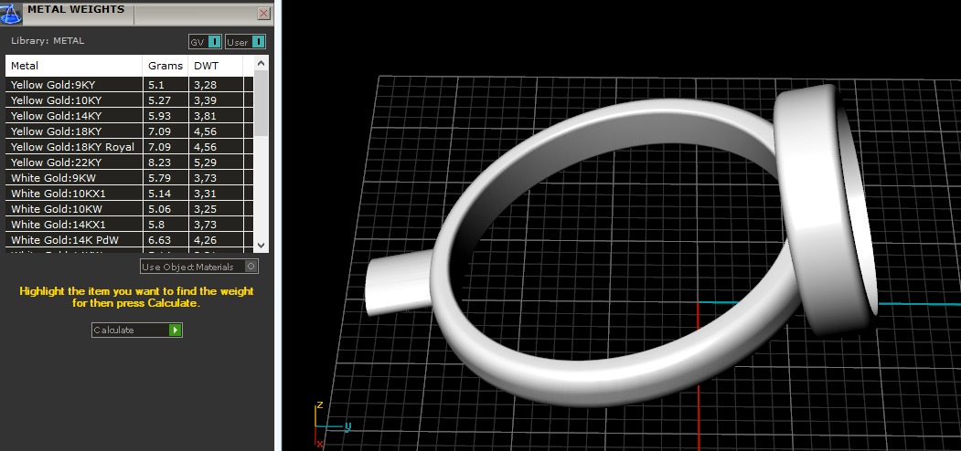 Ring N011183 3D print model_8