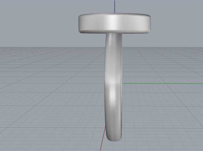 Ring N011183 3D print model_3