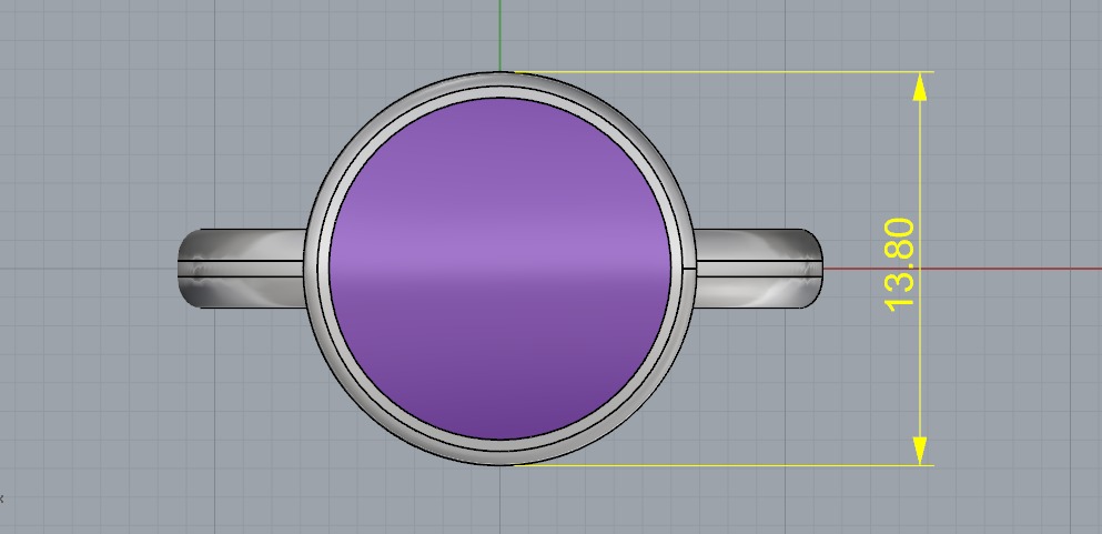 Ring N011183 3D print model_7