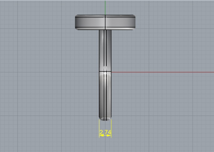 Ring N011183 3D print model_6
