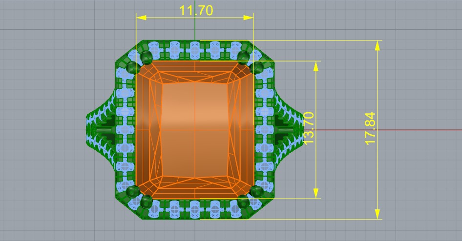 Ring N011169 3D print model_7
