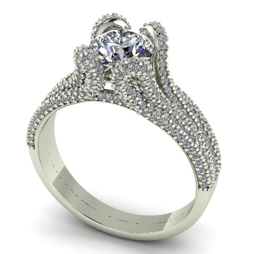 Ring N011163 3D print model_1