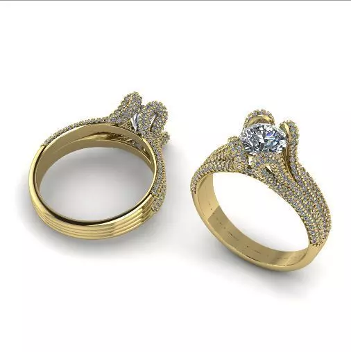 Ring N011163 3D print model_0