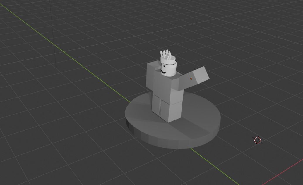 Roblox game player 3d model  3D model_1