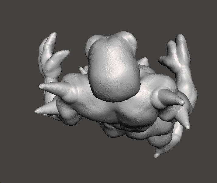 IMP CLASSIC DEMON MINIATURE MODEL FIGURE FANTASY SCIFI GAMES RPG 3D print model_7