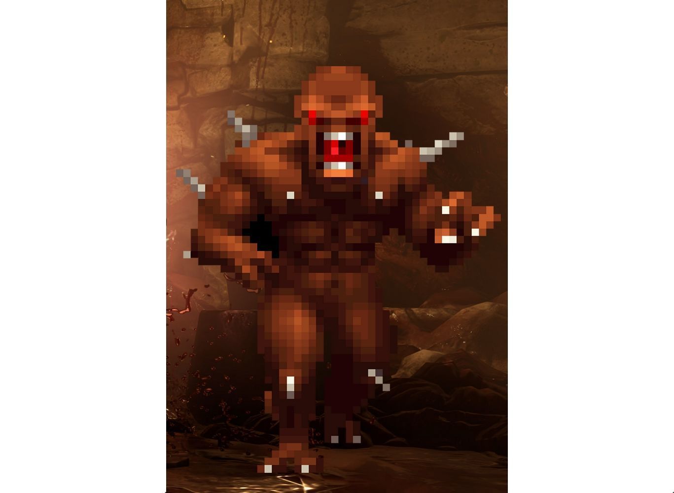 IMP CLASSIC DEMON MINIATURE MODEL FIGURE FANTASY SCIFI GAMES RPG 3D print model_3