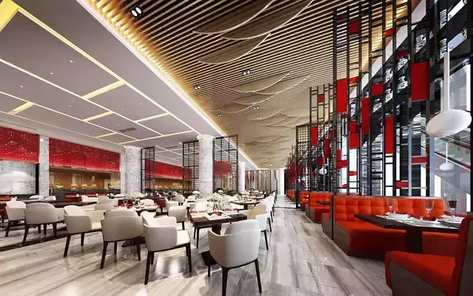 restaurant interior scenes