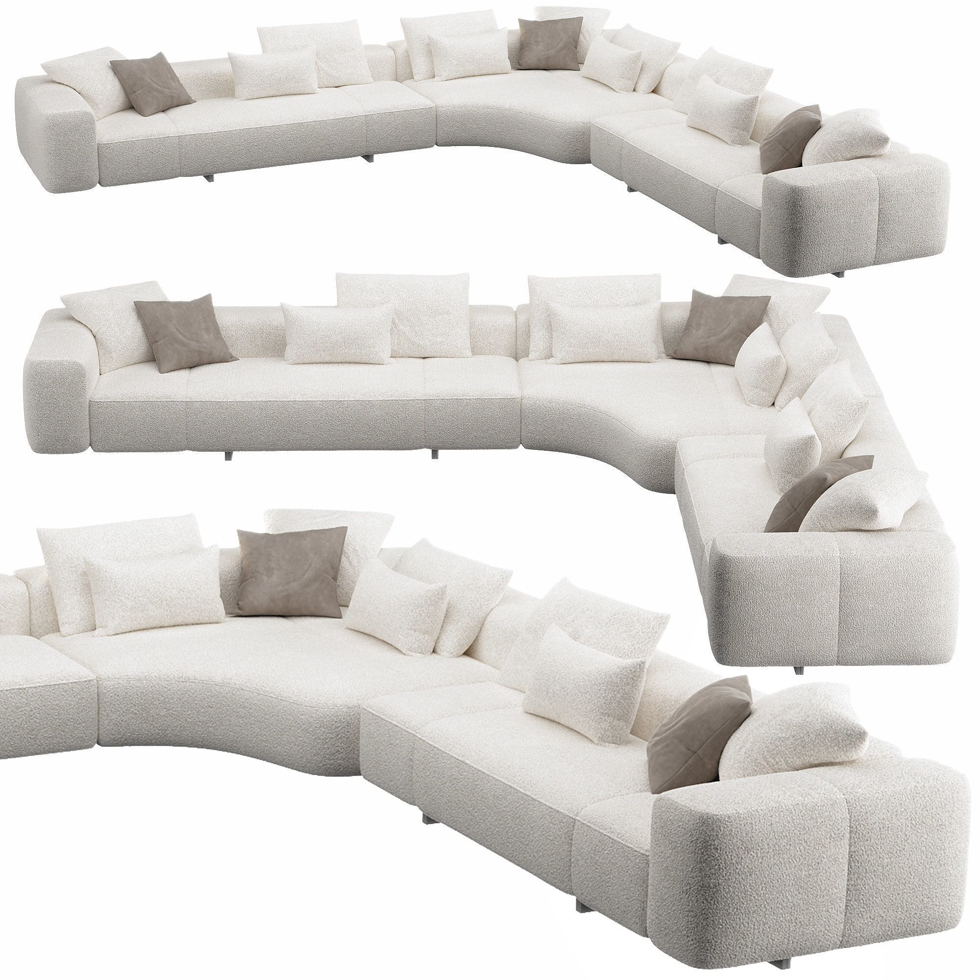 YVES Sofa 3D model_3