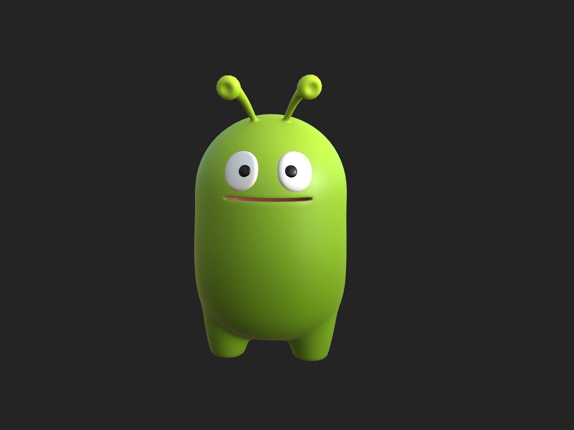 Monster Character 013 3D model_11