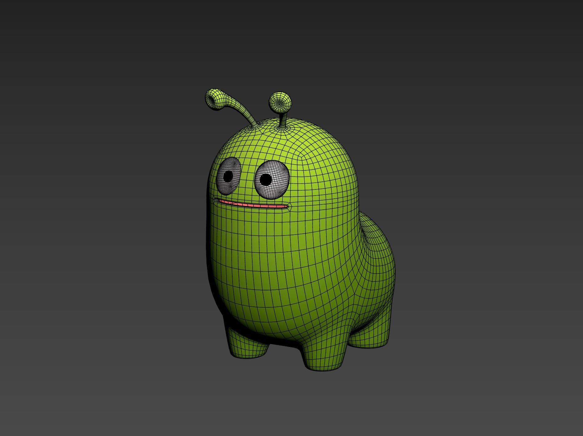 Monster Character 013 3D model_23