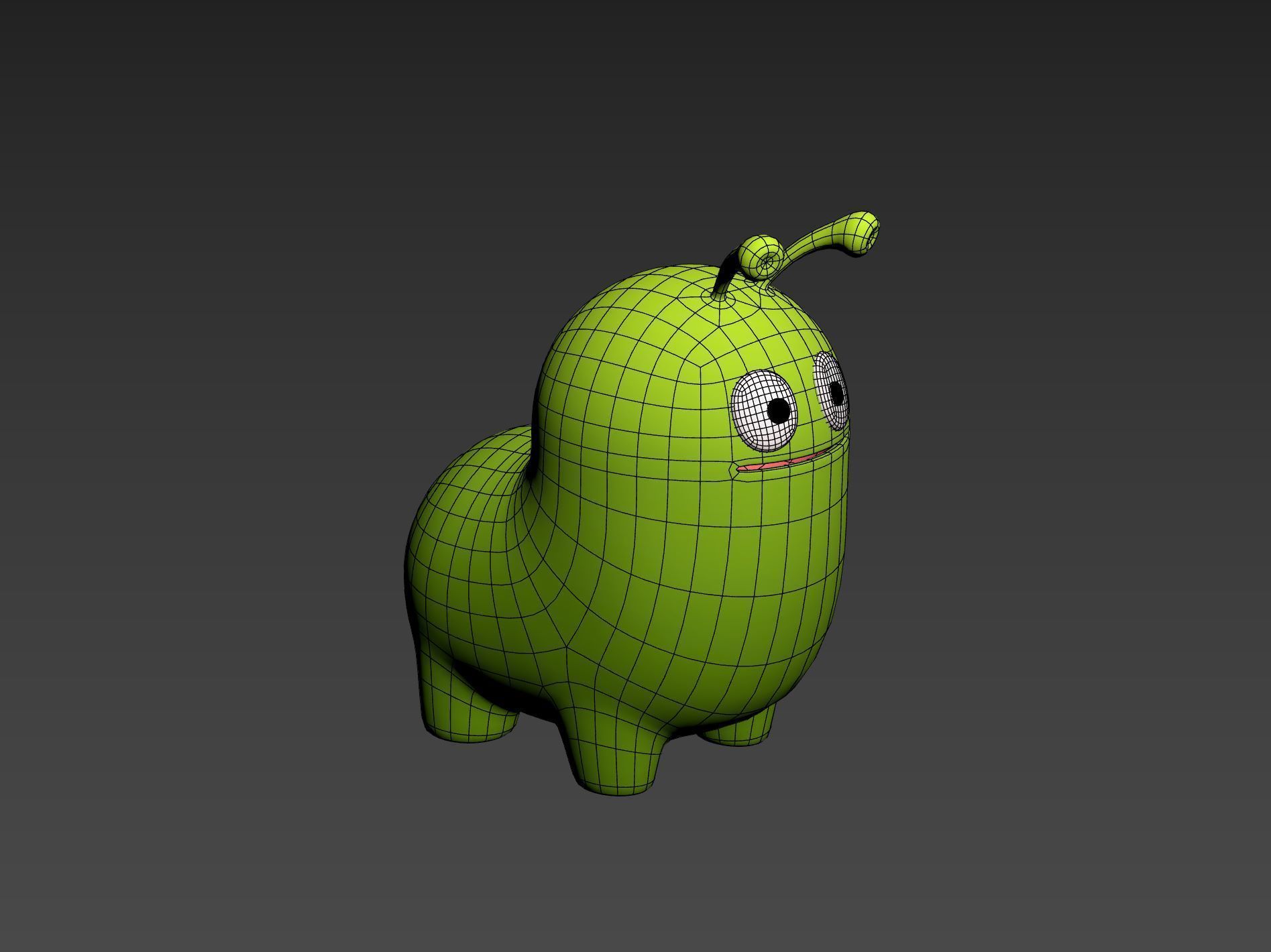 Monster Character 013 3D model_25