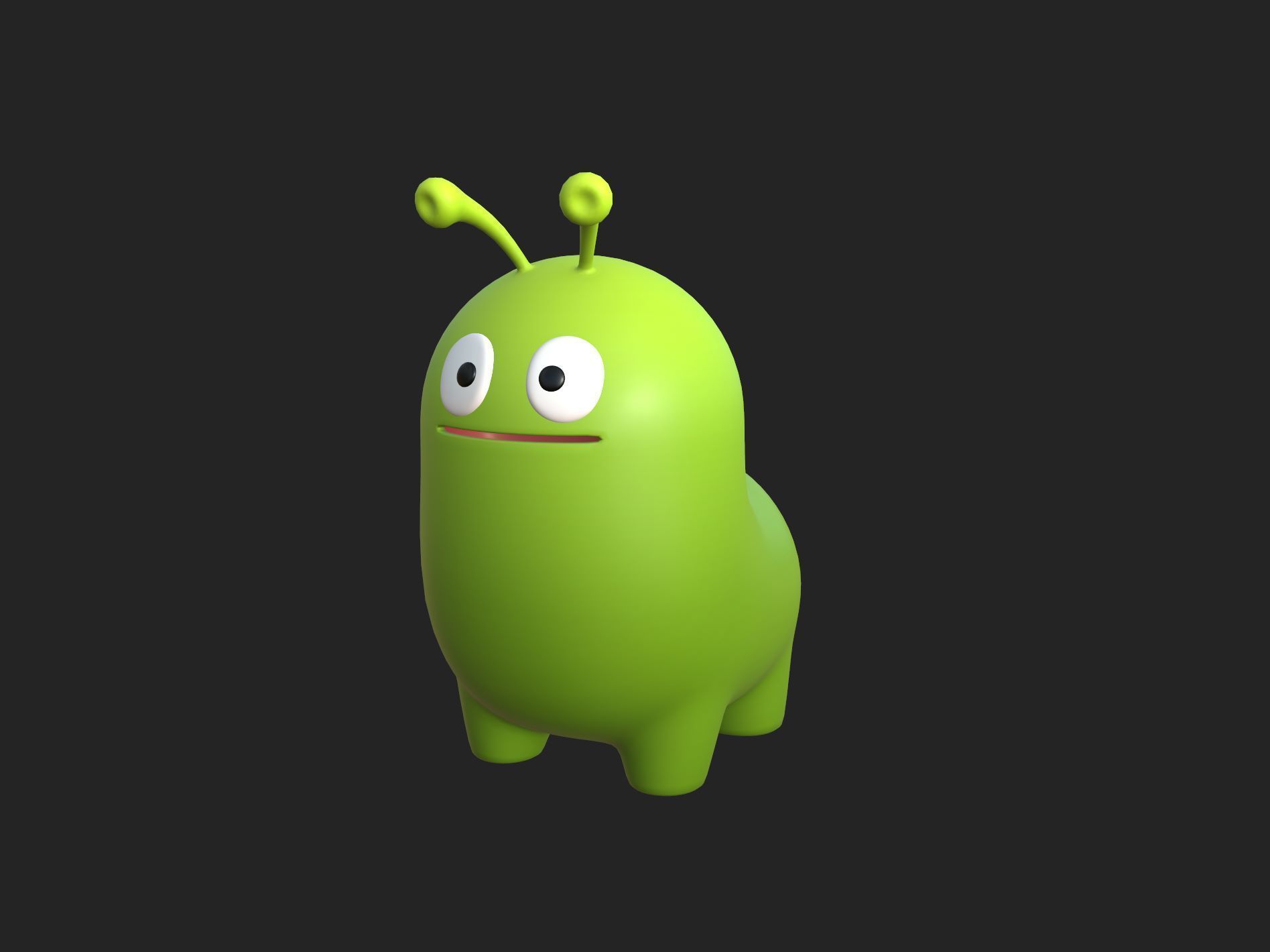 Monster Character 013 3D model_10