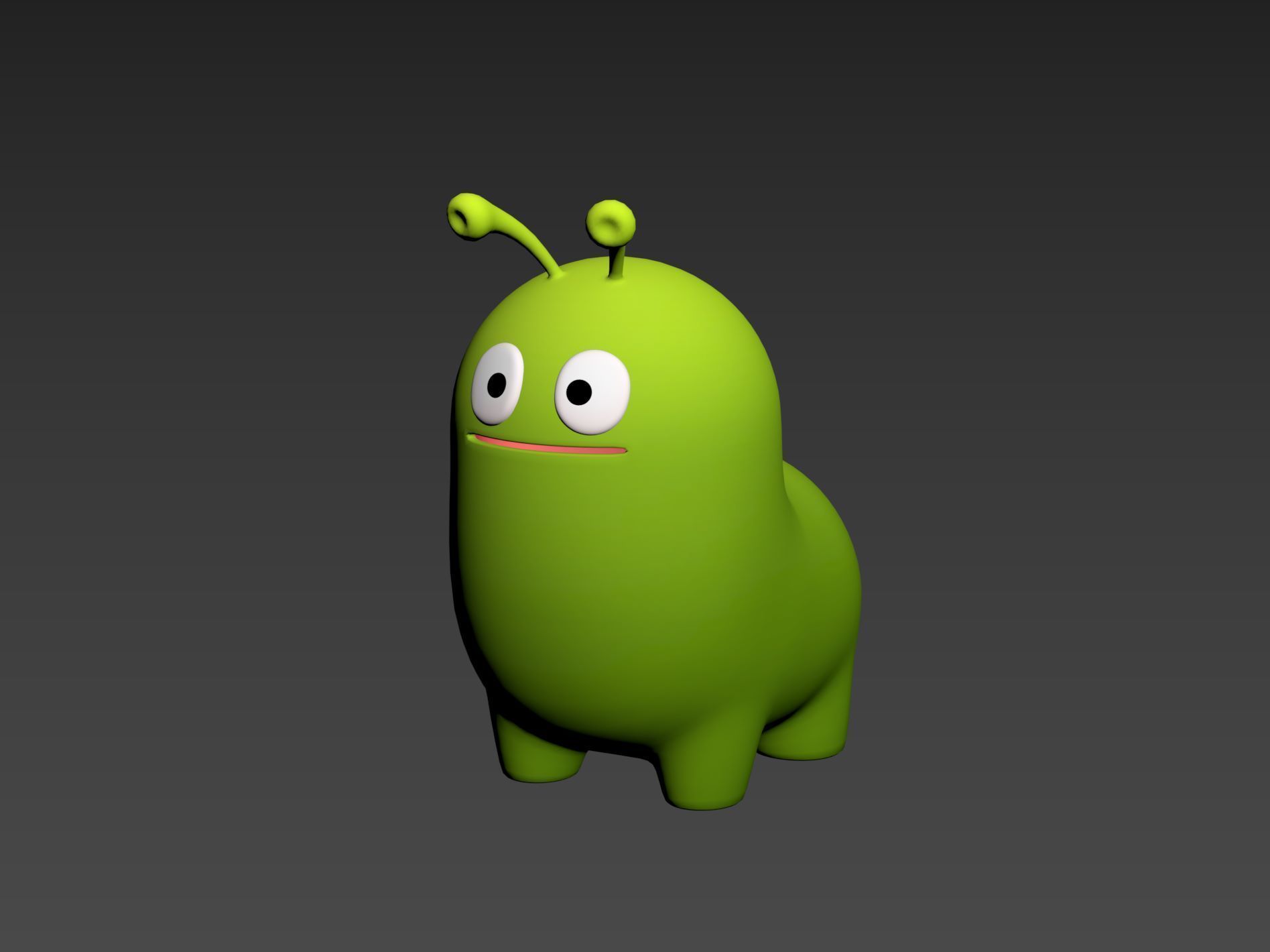 Monster Character 013 3D model_21
