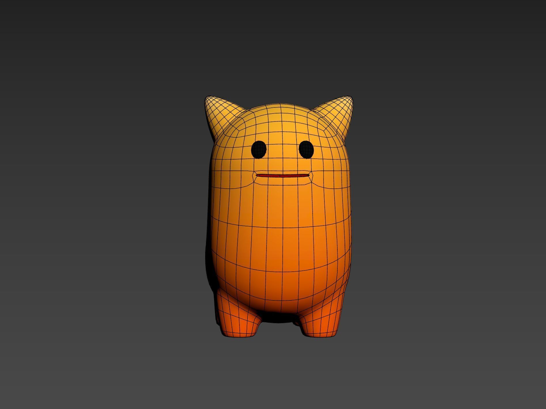 Monster Character 014 3D model_25
