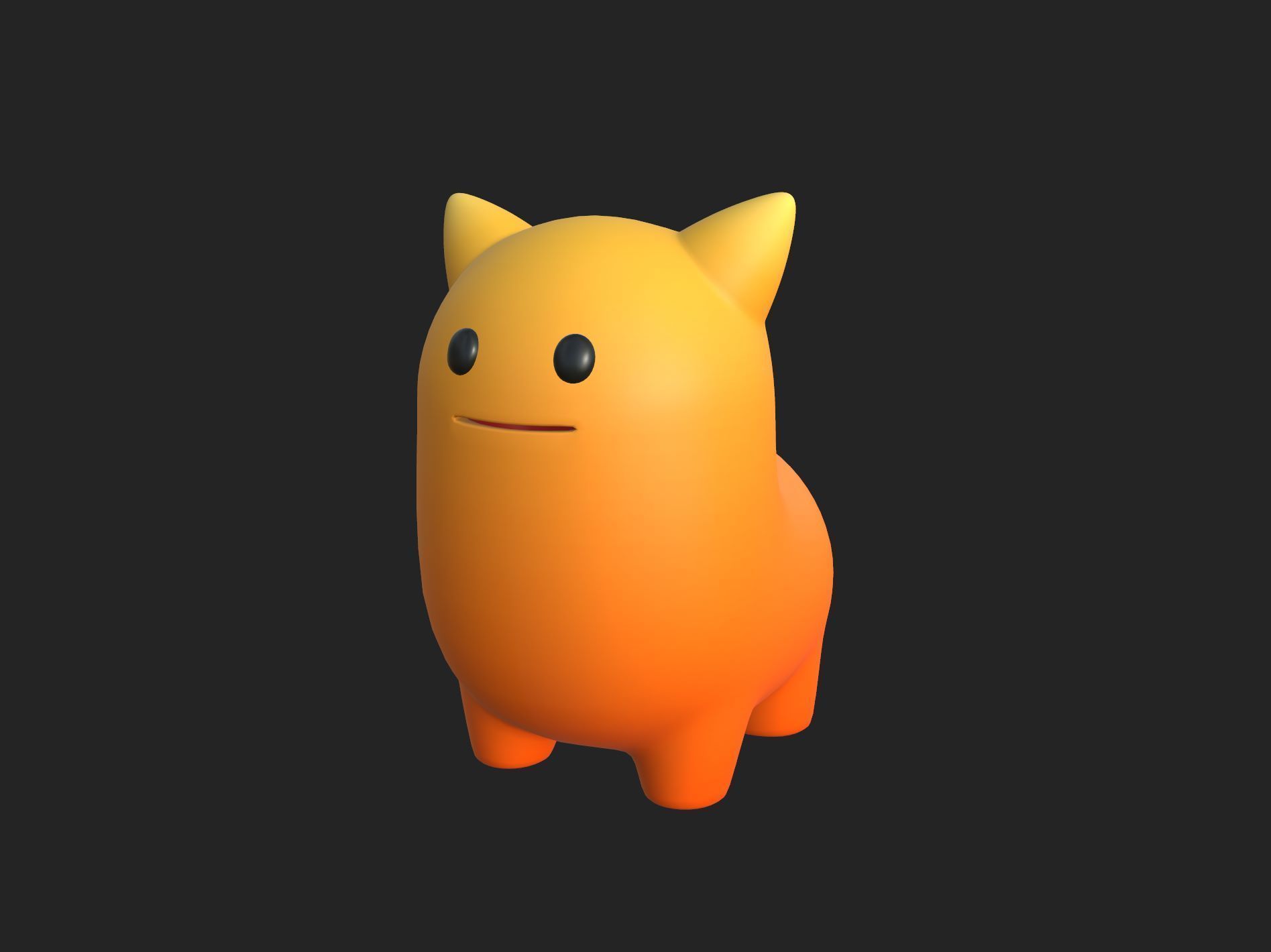 Monster Character 014 3D model_10