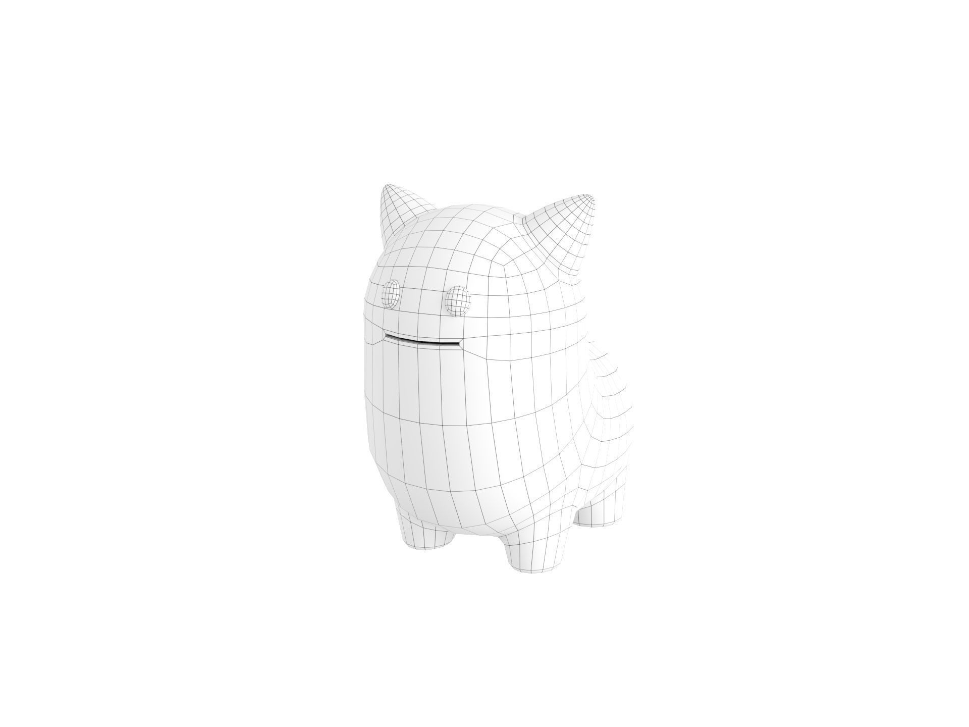 Monster Character 014 3D model_35