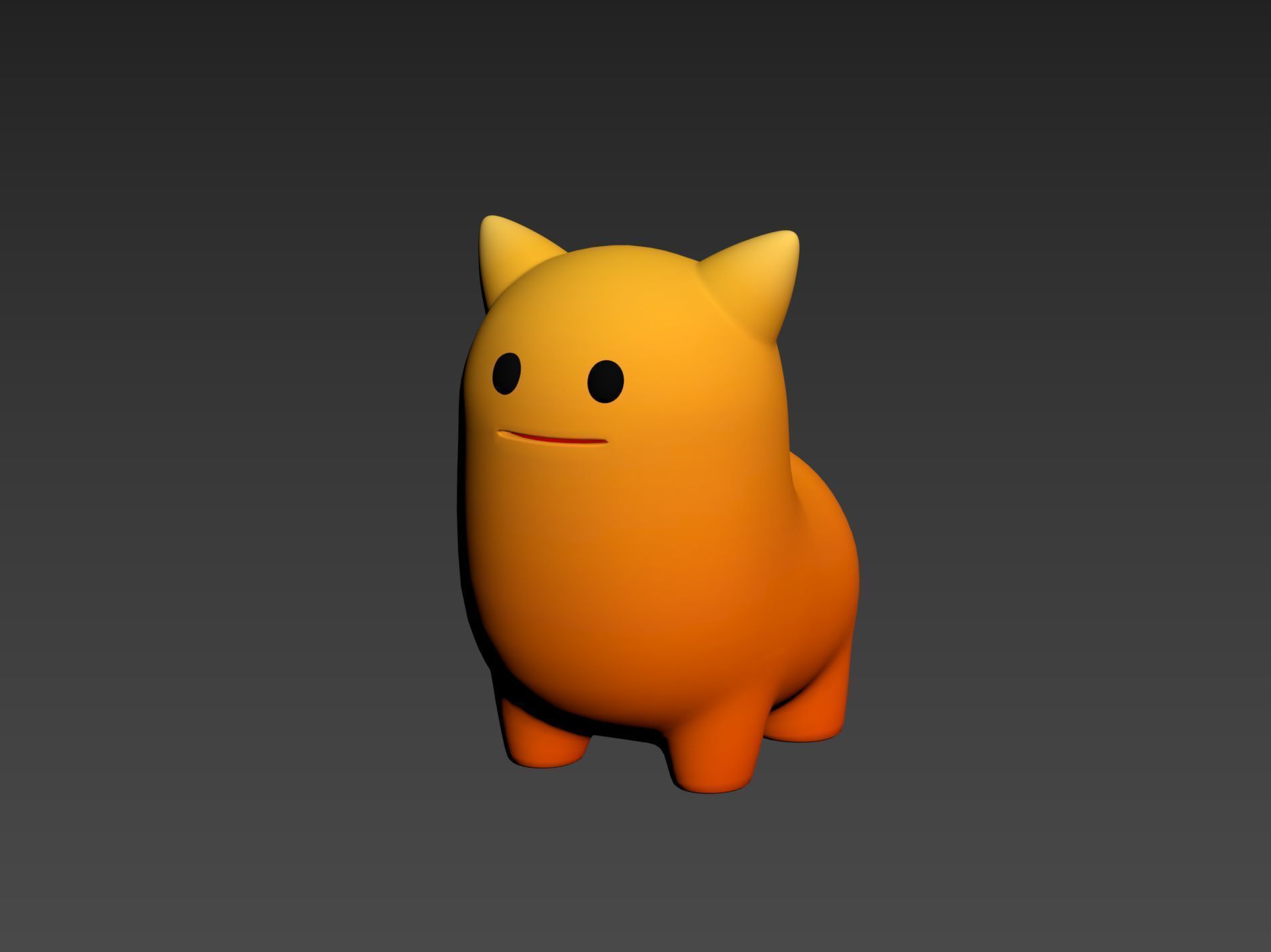 Monster Character 014 3D model_22