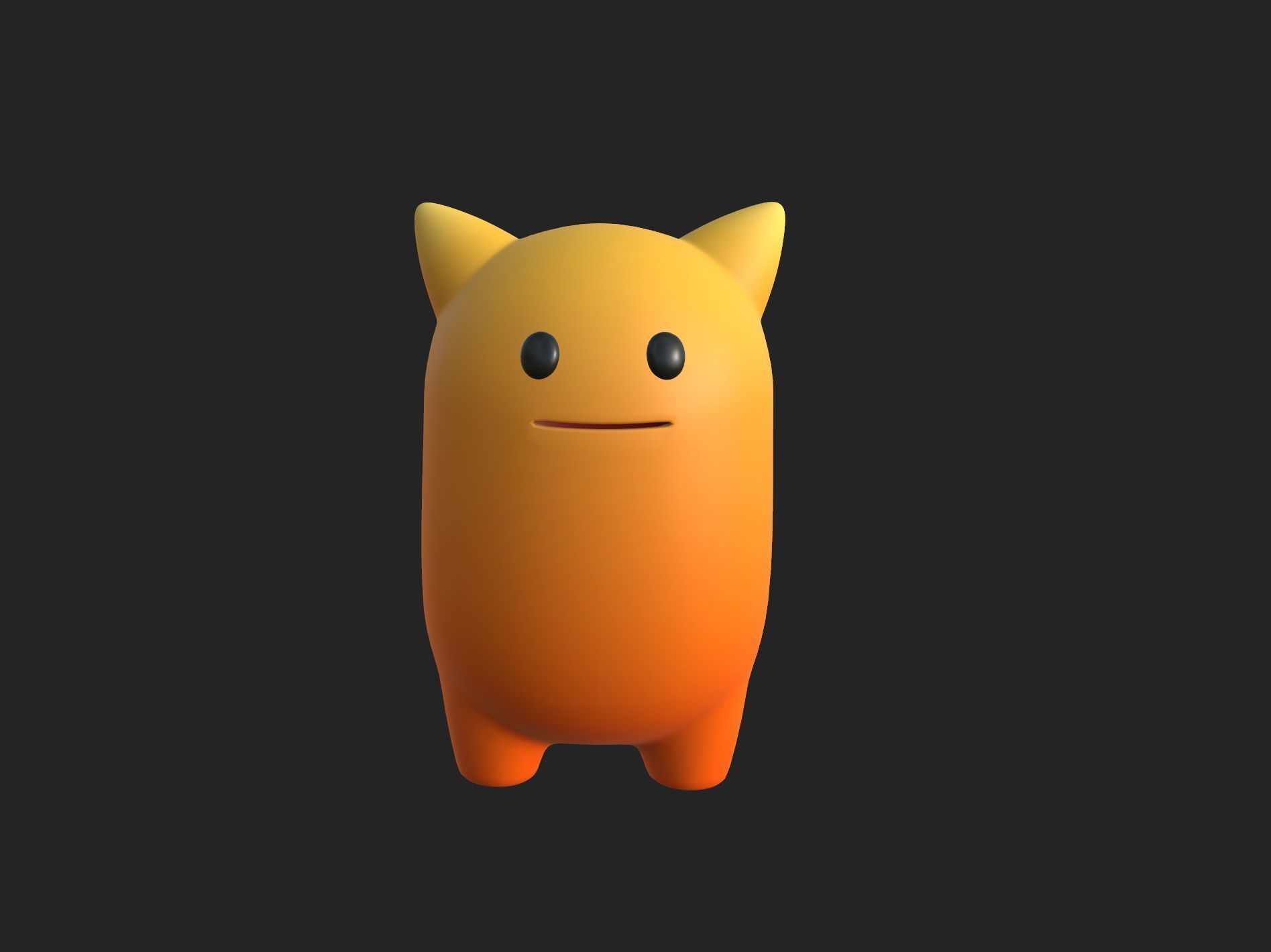 Monster Character 014 3D model_11