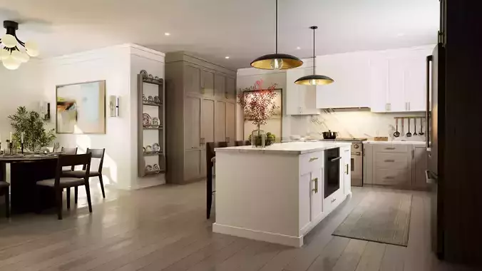 ArchViz Scene Vol 1 - Living