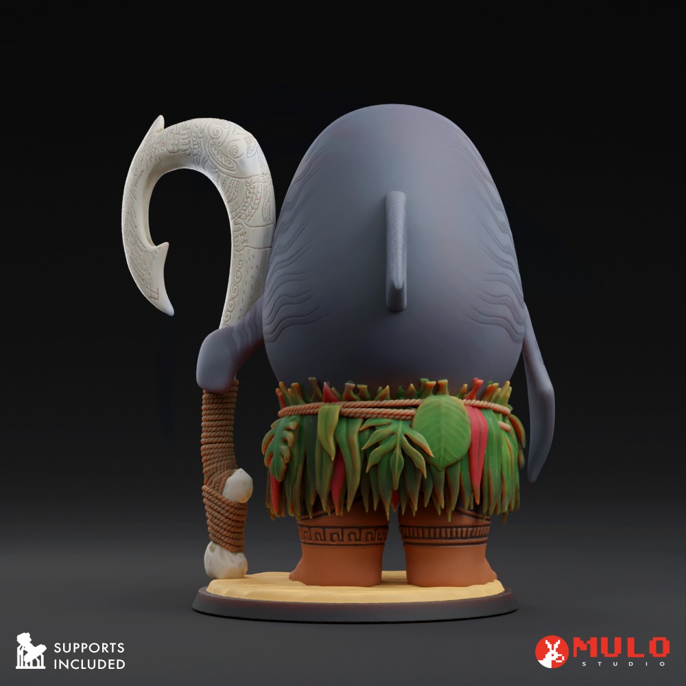 Shark Maui 3D print model_3
