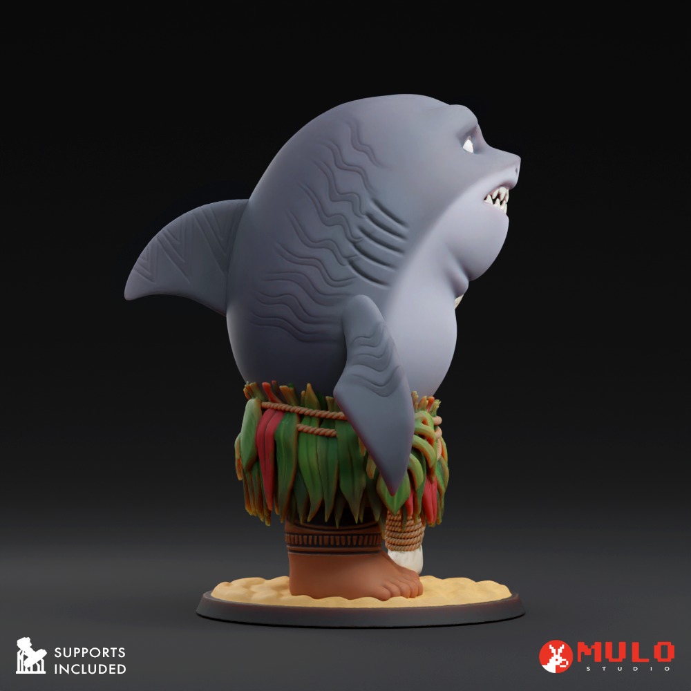 Shark Maui 3D print model_2