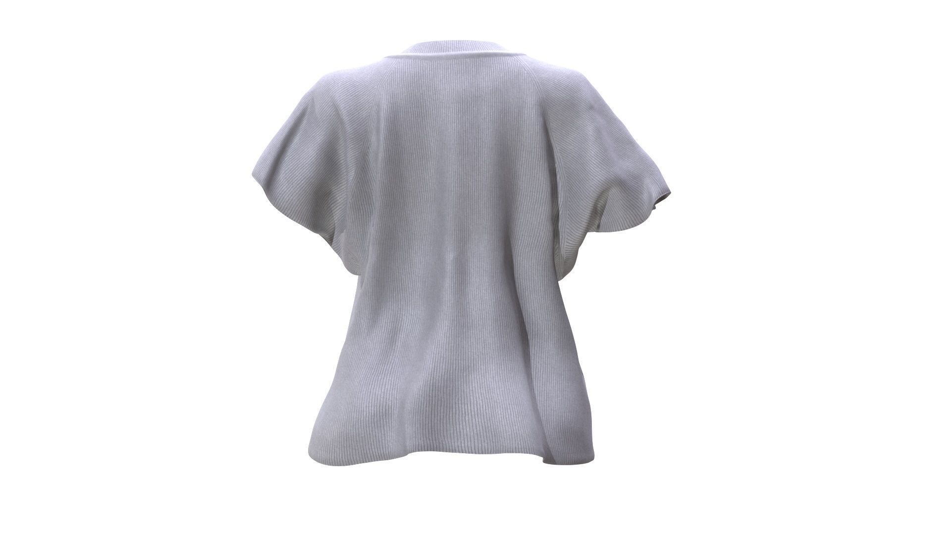 Tshirt 116 - All MH Bodies - UE5 Skeletons - Rigged Low-poly 3D model_6