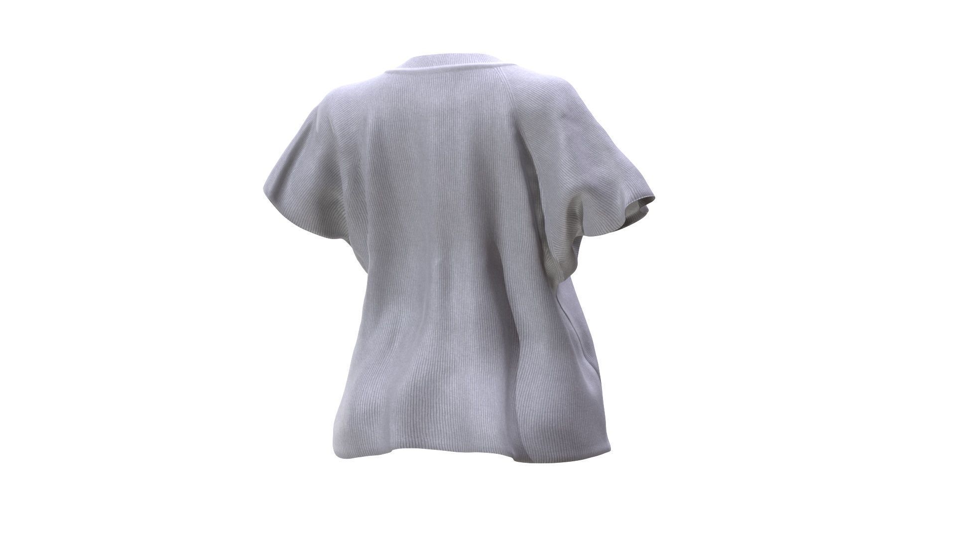 Tshirt 116 - All MH Bodies - UE5 Skeletons - Rigged Low-poly 3D model_4