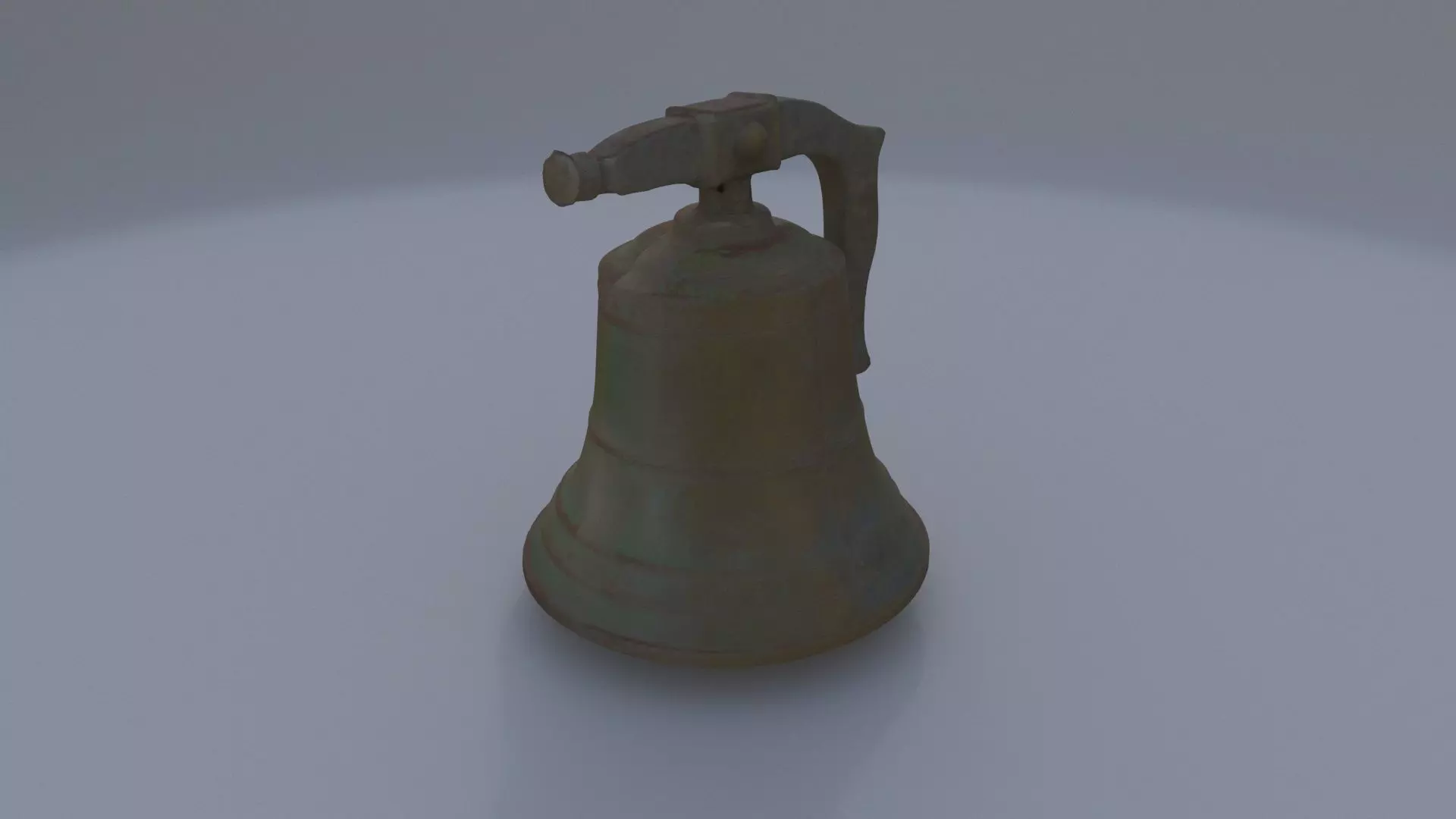 Bronze Church Bell 3D model_0