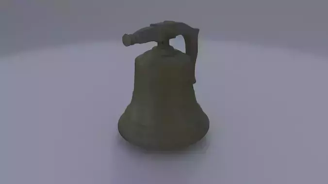 Bronze Church Bell 3D model