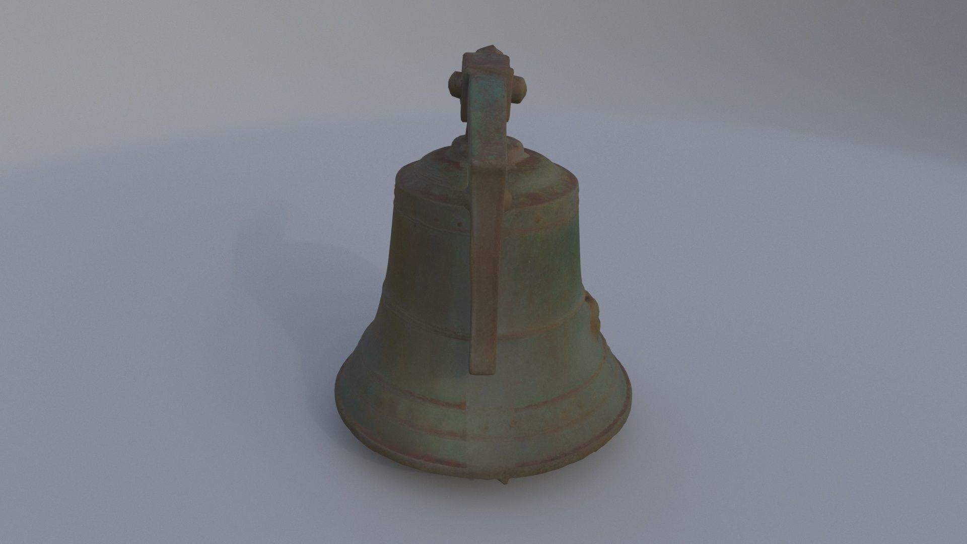 Bronze Church Bell 3D model_2