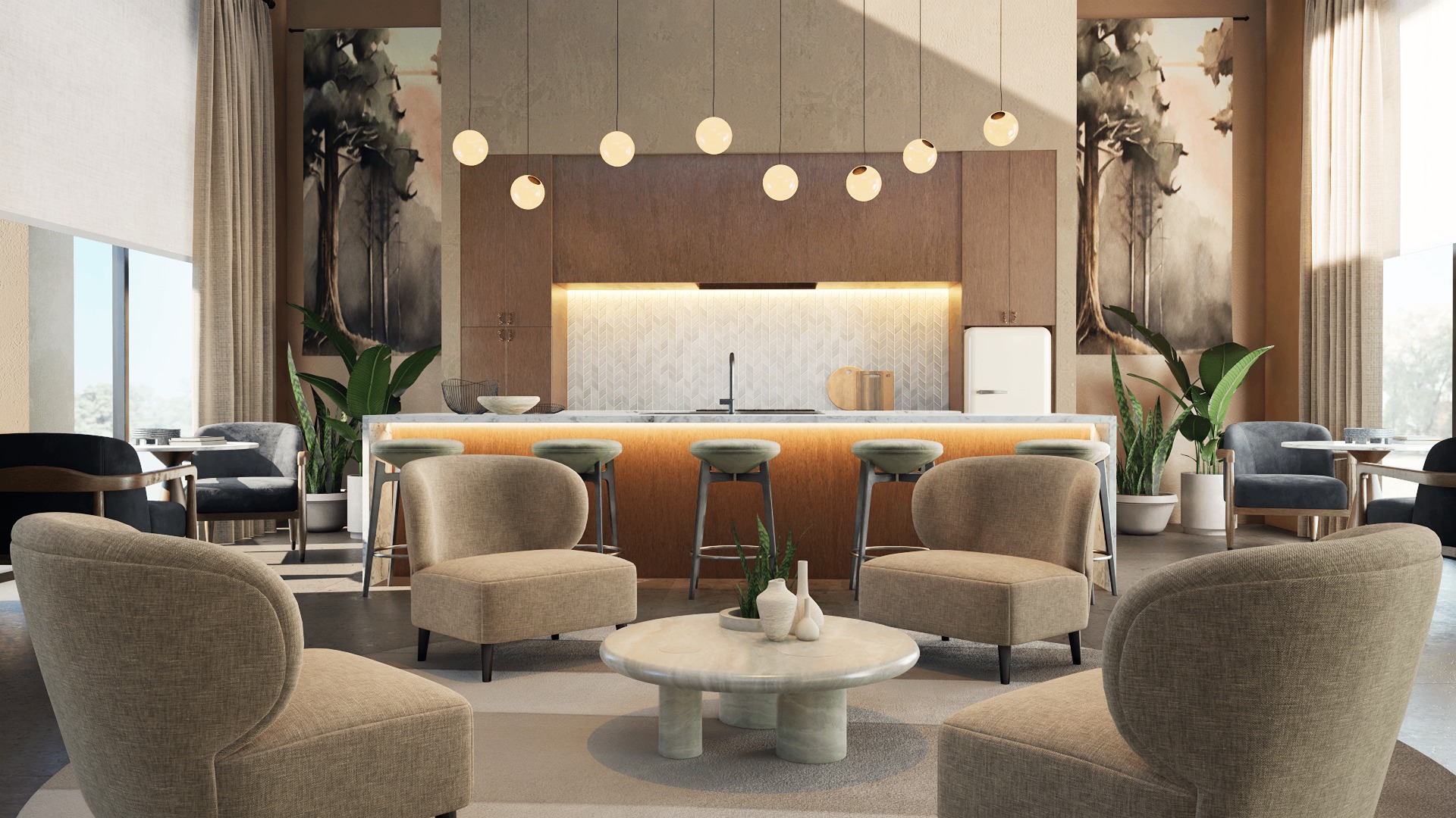 ArchViz Scene Vol 2 - Lobby 3D model_5