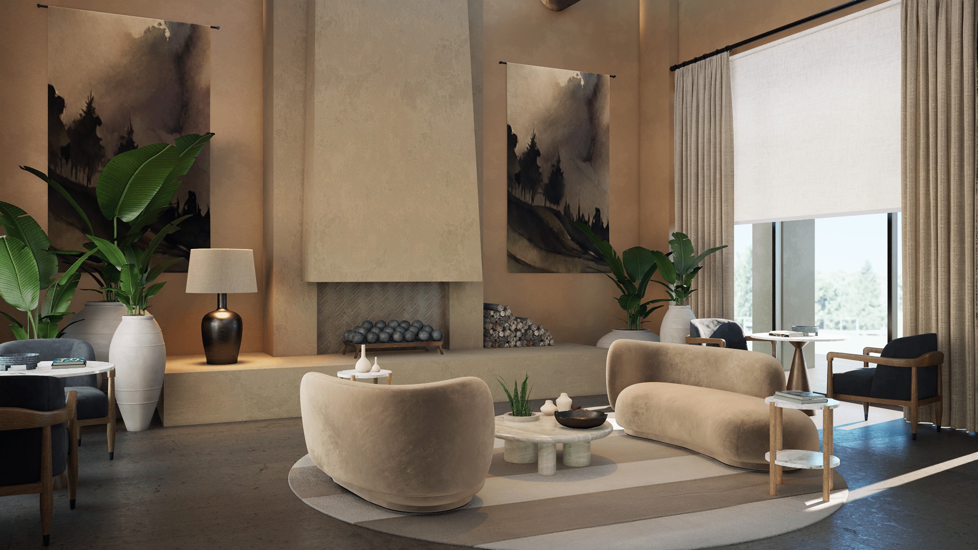 ArchViz Scene Vol 2 - Lobby 3D model_4