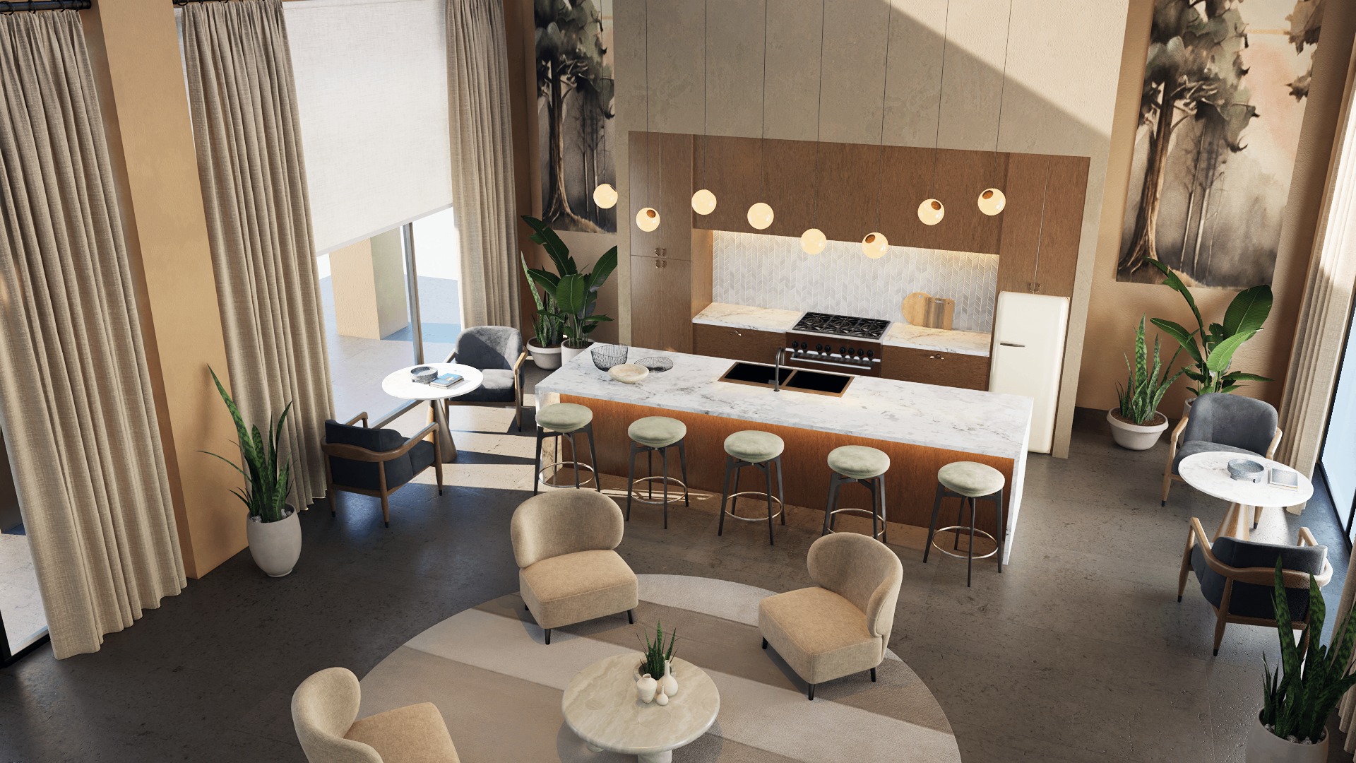 ArchViz Scene Vol 2 - Lobby 3D model_6