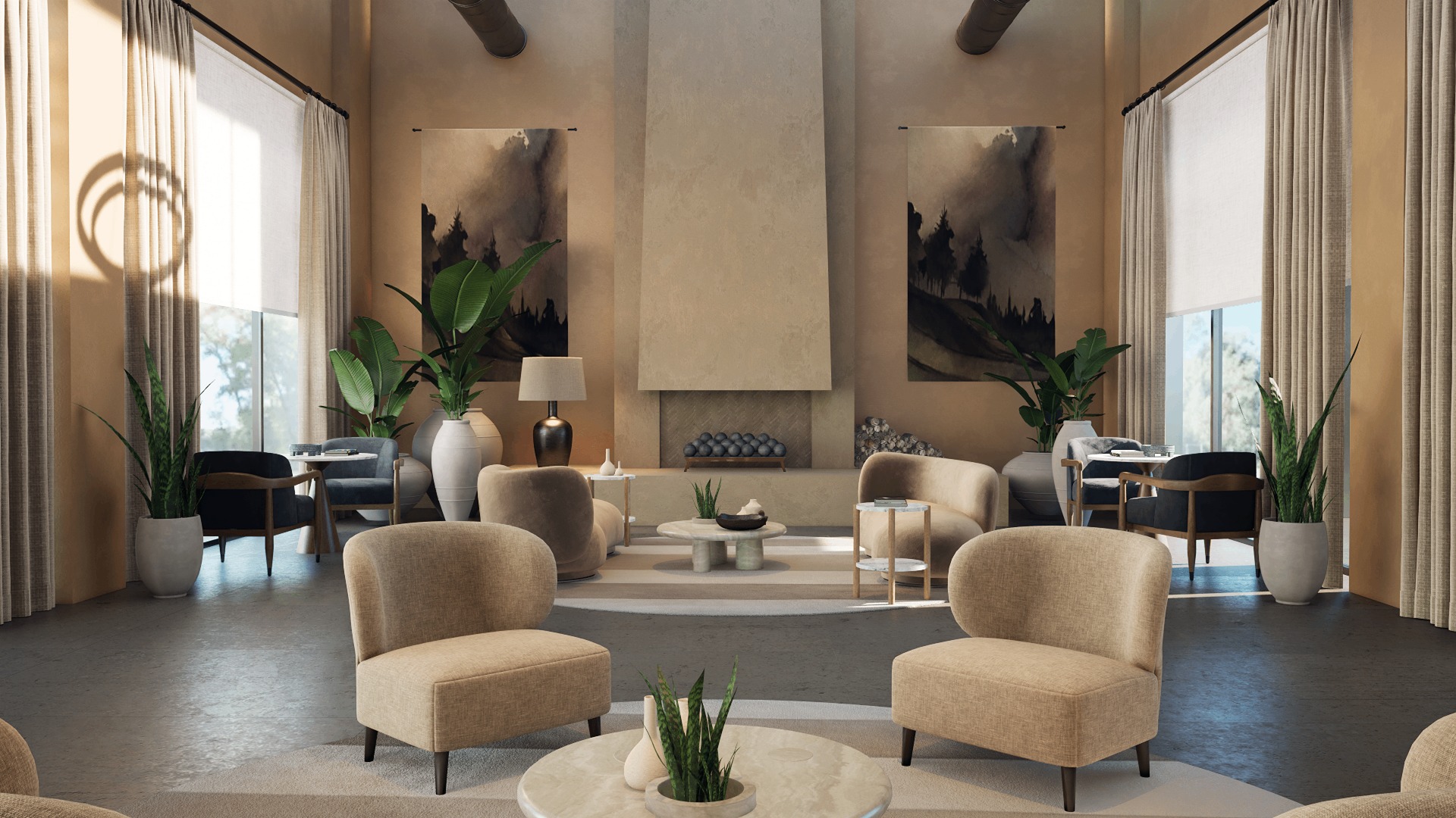 ArchViz Scene Vol 2 - Lobby 3D model_8