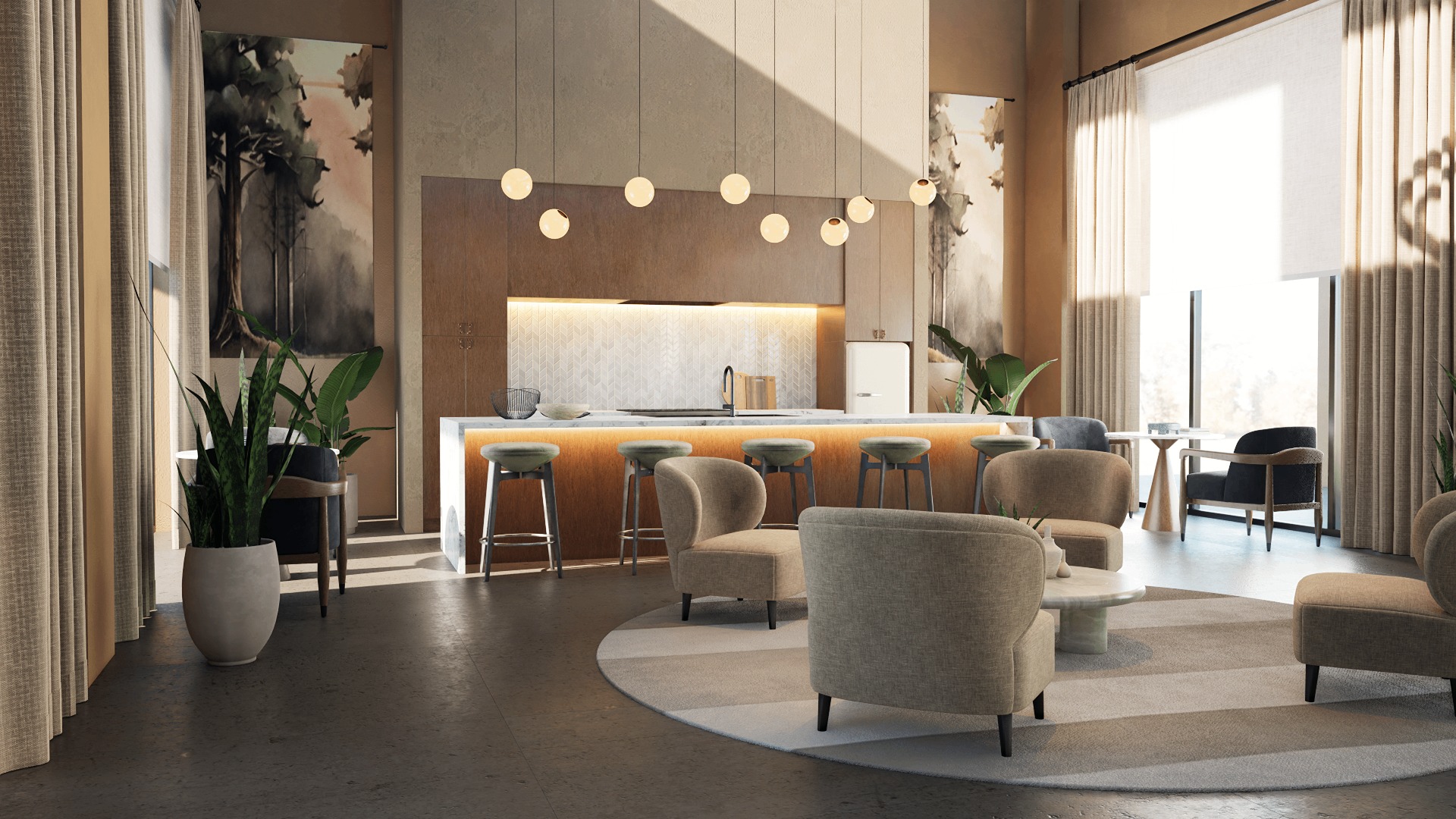 ArchViz Scene Vol 2 - Lobby 3D model_10