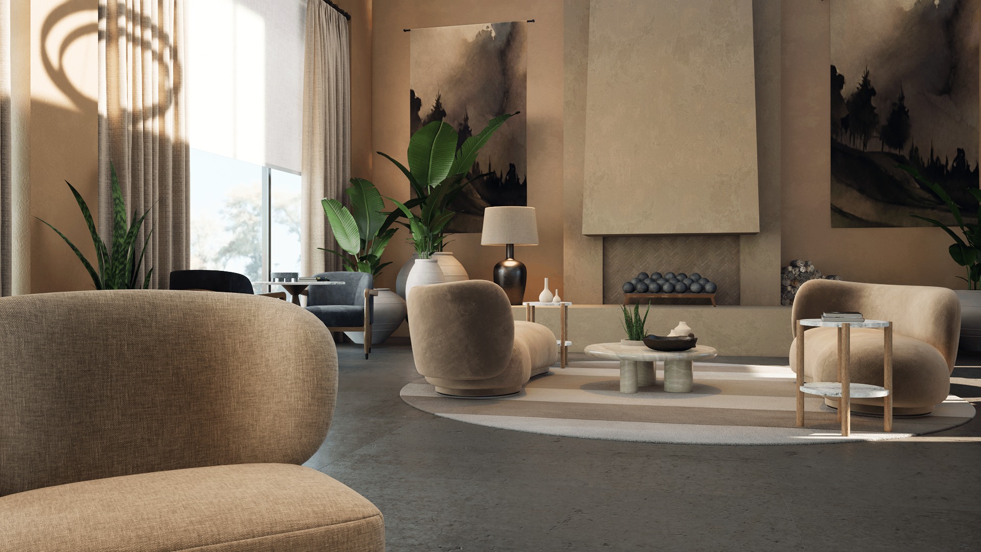 ArchViz Scene Vol 2 - Lobby 3D model_9